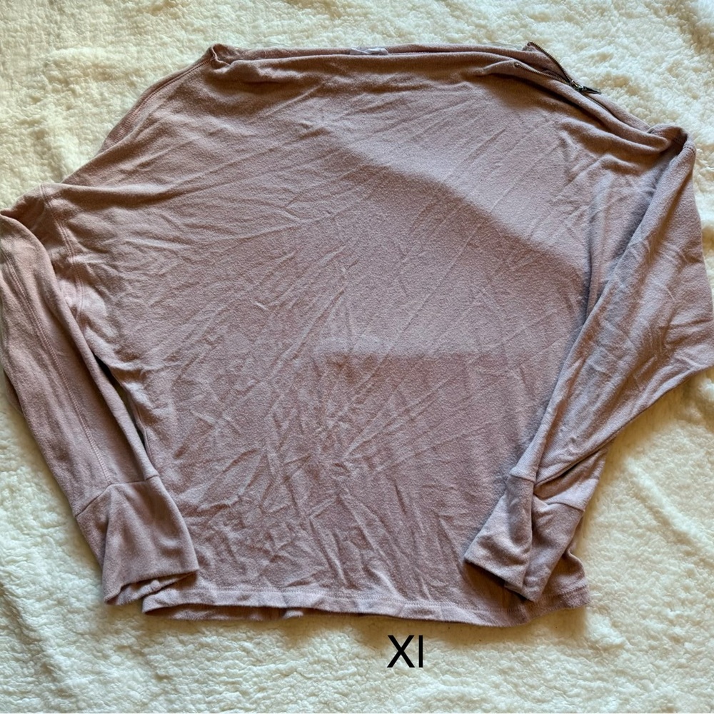 Women's Mauve Long Sleeve Top